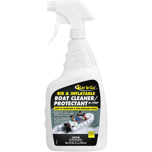 RIB and Inflatable Boat Cleaner/Protectant with PTEF