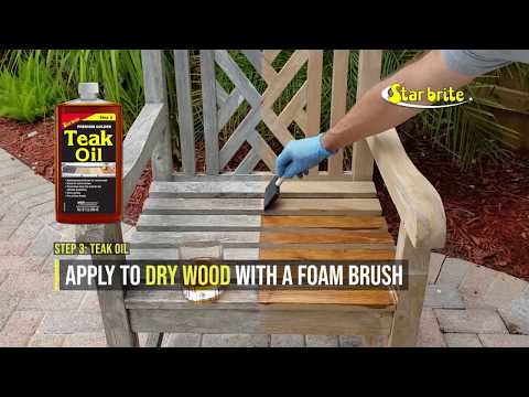 Starbrite Premium Teak Oil