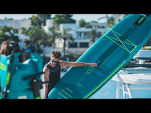 Load and play video in Gallery viewer, Jobe Yarra 10.6 Inflatable Paddle Board Package Teal
